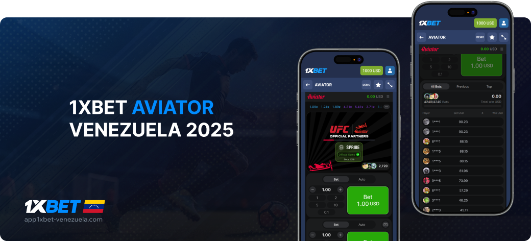 1xBet Aviator Venezuela 2025 - App 1xbet Venezuela
