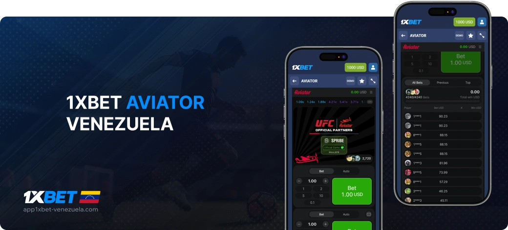 1xBet Aviator Venezuela - App 1xbet Venezuela